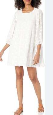 Show Me Your Mumu White Portabella Dress Small  Summer Chic